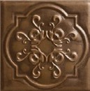 Mainzu Metal Tiles Relief Bronze 20x20 płytki ścienne dekoracyjne