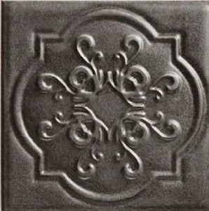 Mainzu Metal Tiles Relief Silver 20x20 płytki ścienne dekoracyjne 