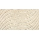 Paradyż Ceramika Sunlight Sand Crema B Struktura 30x60 płytki kamienne ścienne