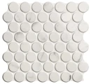 Realonda Circle Glossy Calacatta 30,9x30,9 płytki mozaikowe gresowe