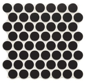 Realonda Circle Black 30,9x30,9 płytki mozaikowe gresowe