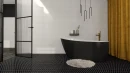 Realonda Circle Black 30,9x30,9 płytki mozaikowe gresowe