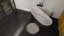 Realonda Circle Black 30,9x30,9 płytki mozaikowe gresowe