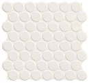 Realonda Circle White 30,9x30,9 płytki mozaikowe gresowe