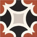 Mainzu New Origins Centro Aran Rojo 20x20 płytki dekoracyjne gresowe