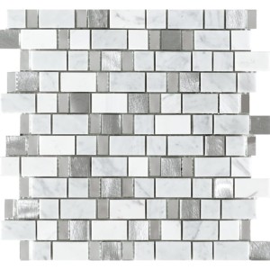 Lantic Colonial Victorian Stripes White 29.5x29.7 100179424 mozaika dekoracyjna