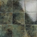 Mainzu Ocean Green 20x20 płytki rustykalne podłogowe