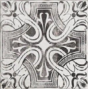 Mainzu Palazzo Spada Bianco 20x20 płytki dekoracyjne gresowe
