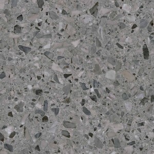Paradyż Ceramika Terazzo Graphite Mat 59,8x59,8 płytki lastryko gresowe 
