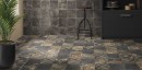 Mainzu Scudo Canaletto Nero 20x20 płytki dekoracyjne gresowe