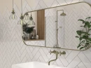 Mainzu Solid White Liso Blanco Brillo 10x30 płytki cegiełki