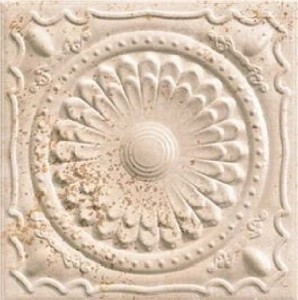 Mainzu Tin-Tile Rusty Cream 20x20 płytki ścienne dekoracyjne