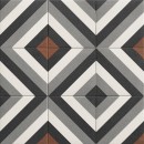 Mainzu Trinity Dublin Black 20x20 płytki dekoracyjne gresowe
