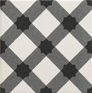 Mainzu Trinity Black 20x20 płytki dekoracyjne gresowe