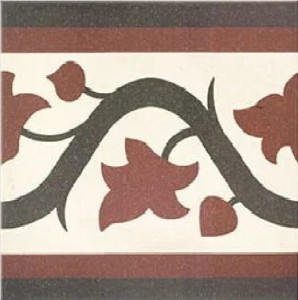 Mainzu Victorian Cenefa Deco 20x20 płytki dekoracyjne gresowe