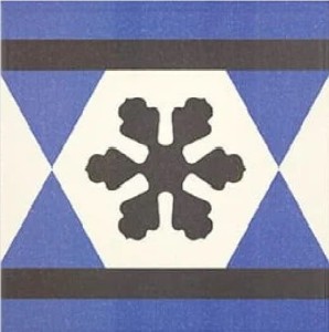 Mainzu Victorian Cenefa Geo 20x20 płytki dekoracyjne gresowe 