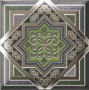 Mainzu HD Effects Decor Zoco Green 15x15 płytki ścienne dekoracyjne 