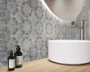 Paradyż Ceramika Sweet Grey Dekor Mix Połysk 30x60 płytki ścienne