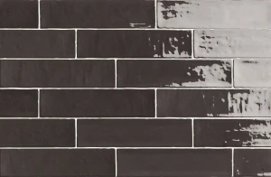 Natucer Zellige Black 6,2x25 płytki cegiełki 