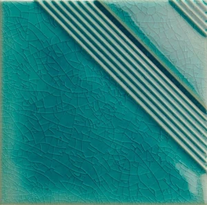 Natucer D'autore Valentino Turchese Craq. 13x13 płytki ścienne dekoracyjne 