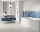 Paradyż Ceramika Nightwish Navy Blue Struktura 25x75 płytki ścienne