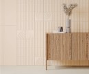 Paradyż Ceramika Neve Creative Beige Dekor Połysk 29,8x89,8 płytki ścienne