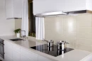 Fabresa Alba Crema Brillo 10x30 płytki cegiełki