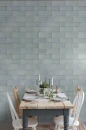Fabresa Alba Turquesa Brillo 10x20 płytki cegiełki