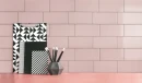 Fabresa Craquele S/C Rose Brillo 10x20 płytki cegiełki