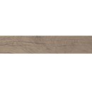 Paradyż Ceramika Craftland Dark Brown Struktura 19,8x119,8 płytki drewnopodobne gresowe
