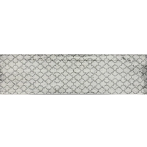 Fabresa Arles Silver Decor Mix 10x30 płytki cegiełki 