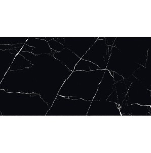 Ego Ceramics Alaska Black Polished 60x120 płytki gresowe imitujące marmur