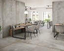 Grespania Distrito Aluminio Mat 120x120 płytki metaliczne gresowe
