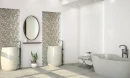 Fanal Montblanc White Rect 31,6x90 płytki ścienne