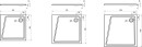Ravak Perseus Pro Chrome brodzik 80x80x3,2 XA044401010 prysznicowy biały