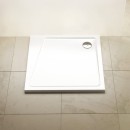 Ravak Perseus Pro Chrome brodzik 90x90x3,2 XA047701010 prysznicowy biały