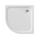 Ravak Elipso Pro Chrome brodzik 90x90x3 XA247701010 prysznicowy biały