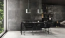 Fanal Palermo Nero Rec. 90x90 płytki betonowe gresowe