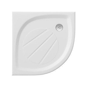 Ravak Elipso Pro brodzik 90x90x3 XA237701010 prysznicowy biały 