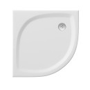Ravak Elipso Pro Flat brodzik 80x80x3 XA234411010 prysznicowy biały