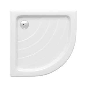 Ravak Ronda LA brodzik 80x80x12 A214001220 prysznicowy biały 