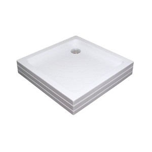 Ravak Angela PU brodzik 90x90x18,5 A007701120 prysznicowy biały  
