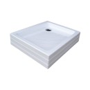 Ravak Aneta PU brodzik 75x90x18,5 A003701120 prysznicowy biały