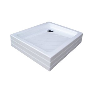Ravak Aneta PU brodzik 75x90x18,5 A003701120 prysznicowy biały 