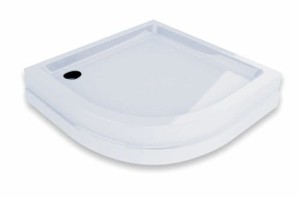 Ravak Ronda Basic Kompakt brodzik 80x80x16,5 GPX2240131 prysznicowy biały 
