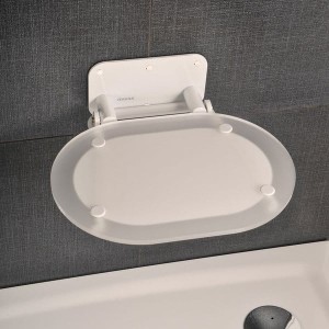 Ravak Clear siedzisko prysznicowe 37,5x41 B8F0000028 białe