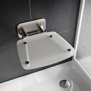 Ravak Ovo-B II-Clear siedzisko prysznicowe 36x36 B8F0000051 białe 