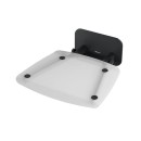 Ravak Ovo-B II-Clear/Black siedzisko prysznicowe 36x36 B8F0000059 czarne