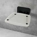 Ravak Ovo-B II-Clear/Black siedzisko prysznicowe 36x36 B8F0000059 czarne