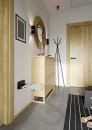 Ravak Ovo-B II-Clear/Black siedzisko prysznicowe 36x36 B8F0000059 czarne
